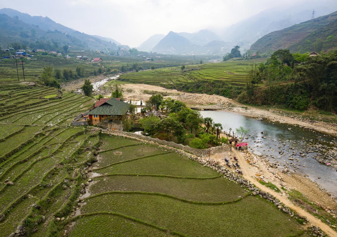 Tavan Riverside Ecolodge ซาปา ภายนอก รูปภาพ