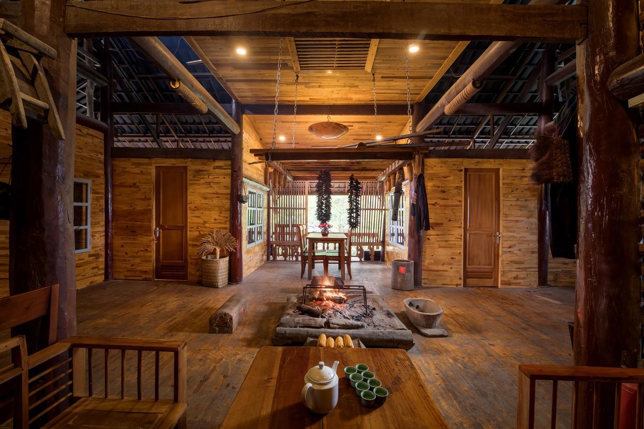 Tavan Riverside Ecolodge ซาปา ภายนอก รูปภาพ