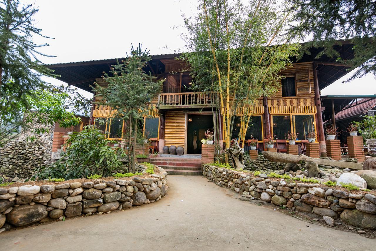 Tavan Riverside Ecolodge ซาปา ภายนอก รูปภาพ