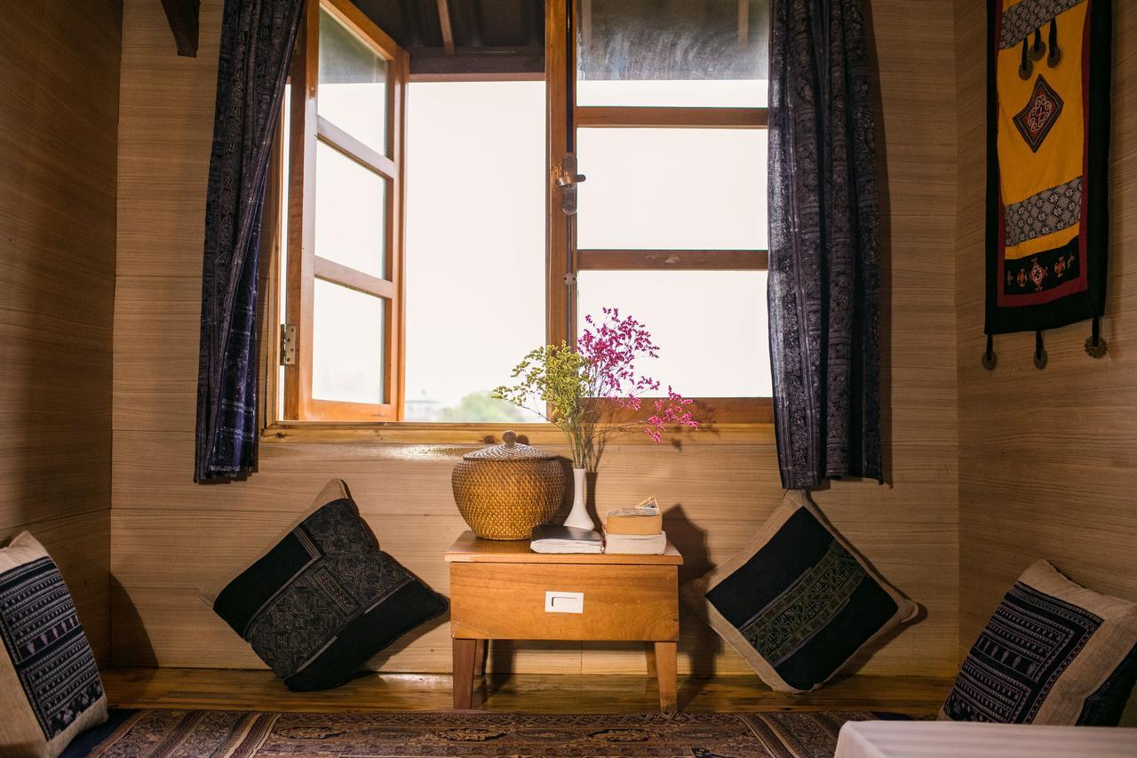 Tavan Riverside Ecolodge ซาปา ภายนอก รูปภาพ