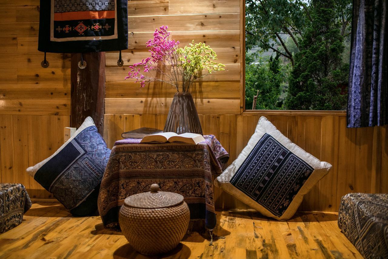 Tavan Riverside Ecolodge ซาปา ภายนอก รูปภาพ