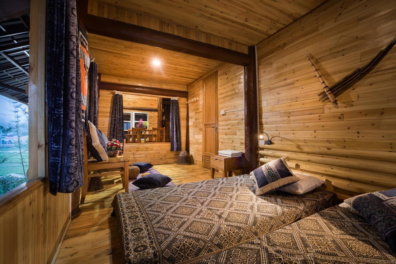 Tavan Riverside Ecolodge ซาปา ภายนอก รูปภาพ