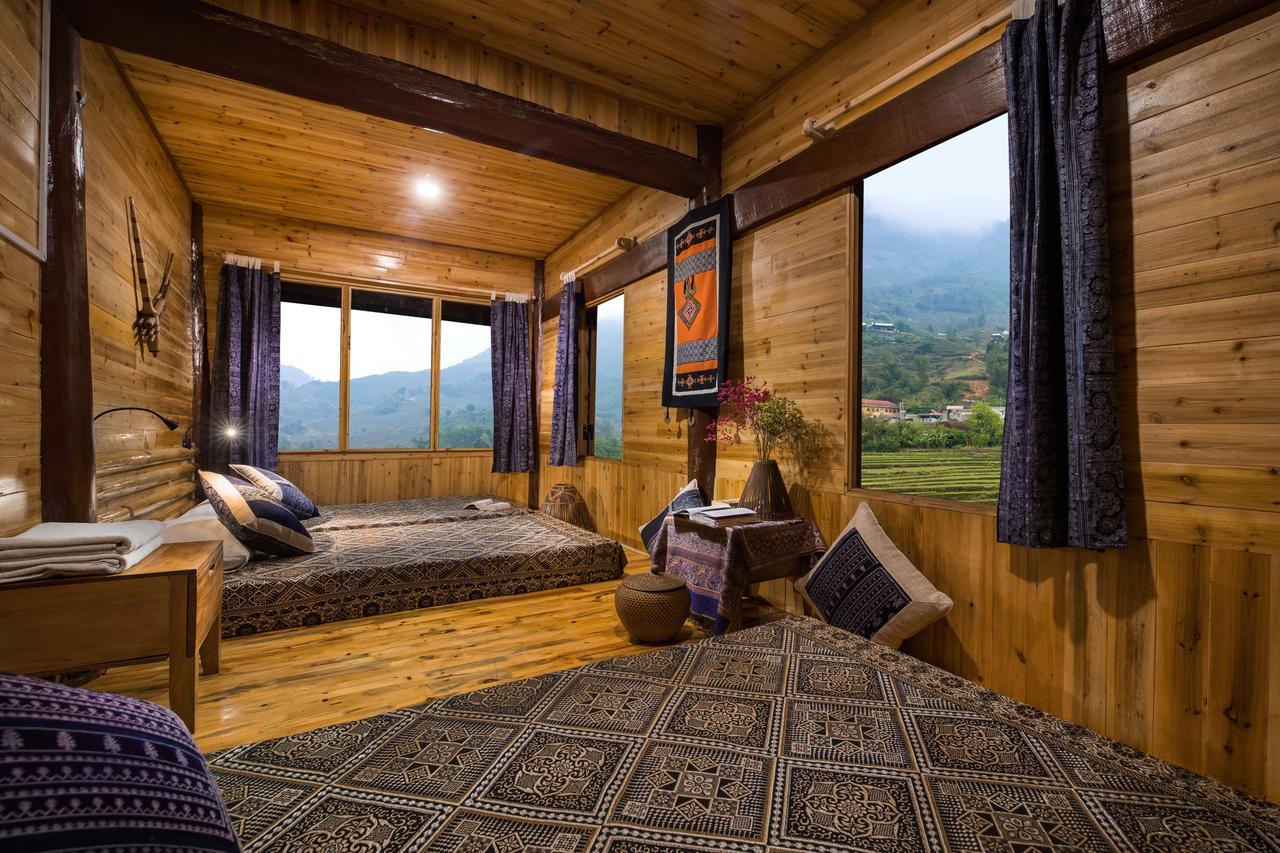 Tavan Riverside Ecolodge ซาปา ภายนอก รูปภาพ