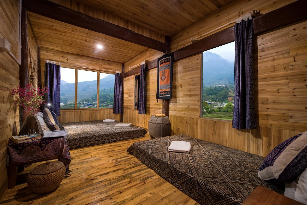 Tavan Riverside Ecolodge ซาปา ภายนอก รูปภาพ