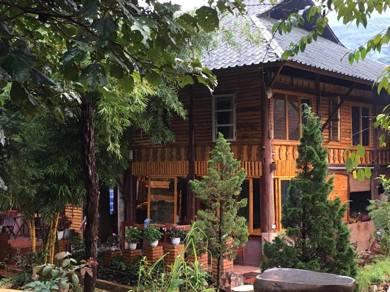 Tavan Riverside Ecolodge ซาปา ภายนอก รูปภาพ
